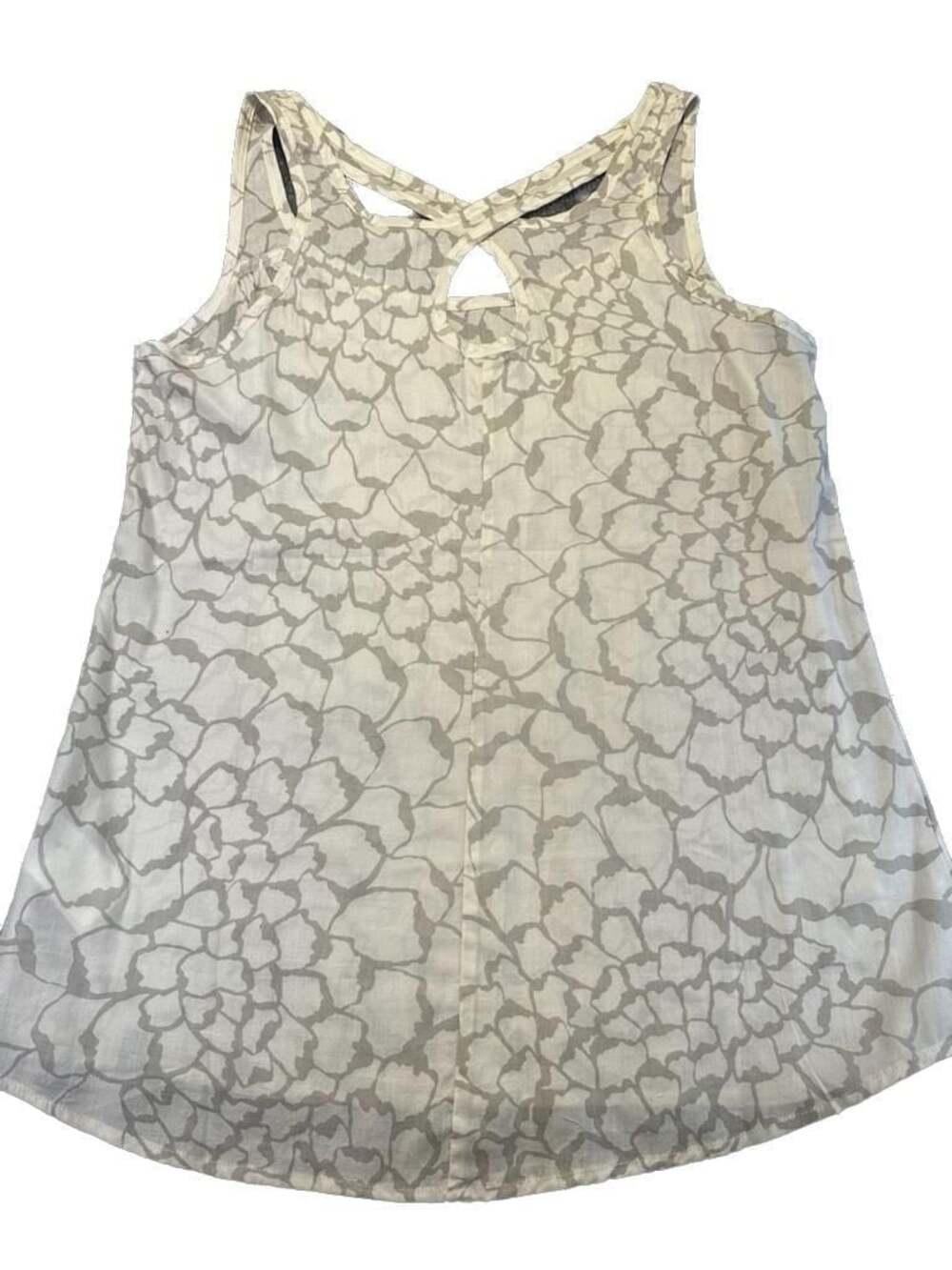 The North Face Women's Woven Breezeback Tank Top Hiking Casual Floral Active
